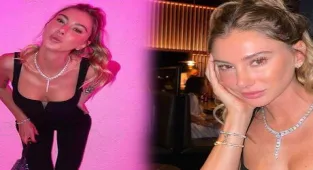 Şeyma Subaşı'nın pahalı kolyesini gösterme çabası dikkat çekti