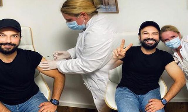 Tarkan ikinci doz koronavirüs aşısını oldu: Gel gel acımayacak!