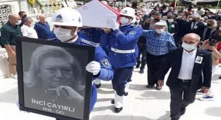 Türk Sanat Müziği sanatçısı İnci Çayırlı son yolculuğuna uğurlandı