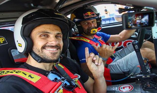 Ümit Erdim, Abdo Feghali ile drift yaptı