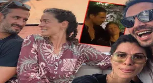 Umut Evirgen'den Özge Özpirinçci ve Burak Yamantürk paylaşımı