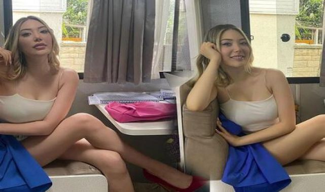 Yasmin Erbil'den karavan pozları
