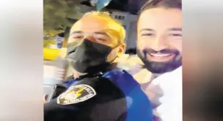 Zabıta yardım etti