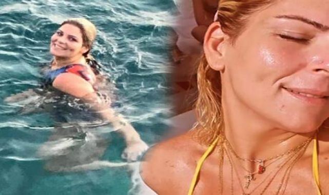 93 kilo veren Pelin Öztekin ekim sonu denize girdi!