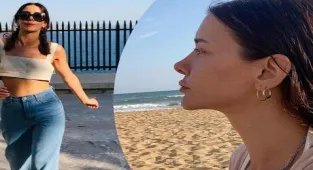 Algı Eke'den ayna pozu