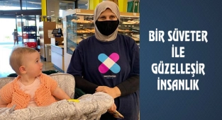 Amerikalı Türk, Bir Süveter İle Sevindirdi