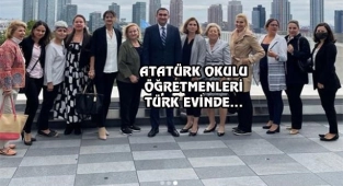 Atatürk Okulu Öğretmenleri Türk Evinde...