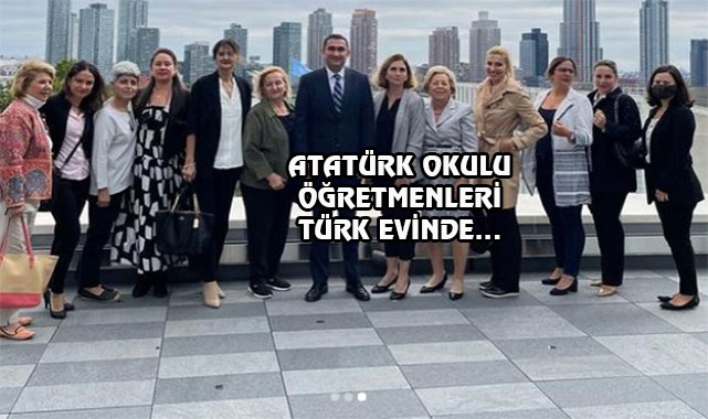 Atatürk Okulu Öğretmenleri Türk Evinde...