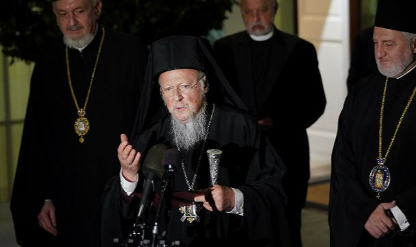 Bartholomeos Amerika'da "Ayasofya Cami"ni Eleştirdi