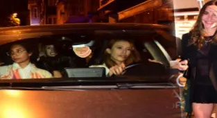 Bebek'te olaylı gece! Ehliyetini kaptırdı