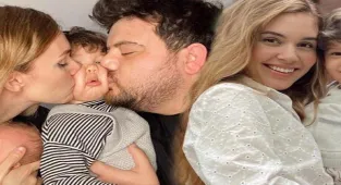 Berfu Yenenler'den oğlu Kuzey'e: İyi ki doğdun ilk göz ağrım