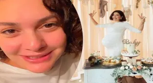 Bergüzer Korel'den doğuma sayılı günler kala baby shower partisi!
