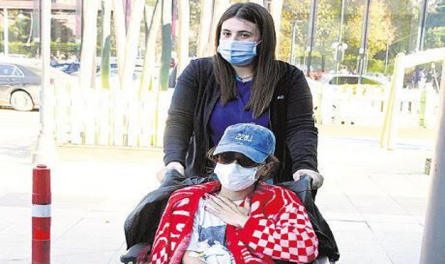 Bestemsu tekerlekli sandalyede!