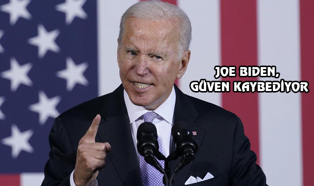 Biden'a Halk Desteği Giderek Azalıyor!