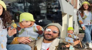 Cansu Tosun-Erkan Kolçak Köstendil çiftinin aile saadeti
