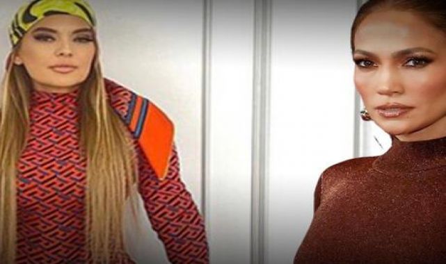 Demet Akalın'dan çok konuşulan kombin! Jeniffer Lopez'e benzetildi