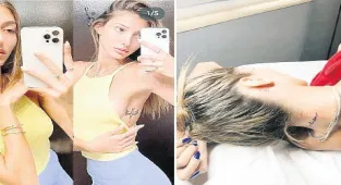 Dövmelerini anlattı