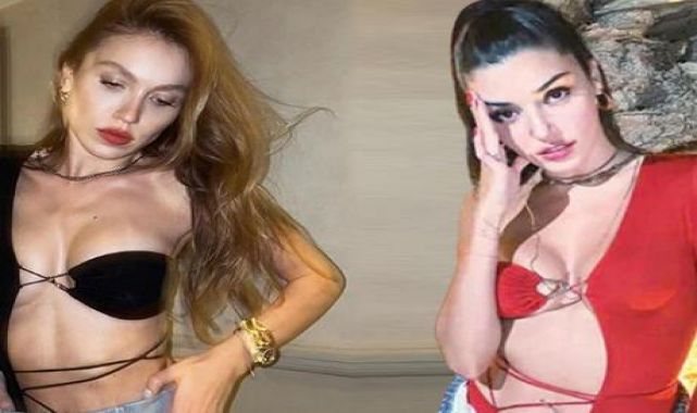 Duygu Özaslan, Hande Erçel'in üzerinde ünlenen mayoyu giydi