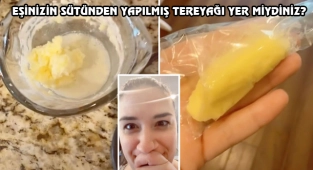 Eşine Kendi Sütünden Tereyağı Yediren TikTokçu
