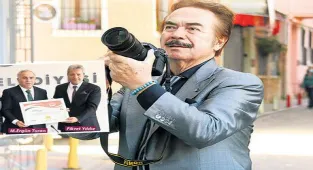 Gencebay foto safari için deklanşöre bastı