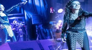 Haberler: Yıldız Tilbe'nin sahne kıyafeti dikkat çekti