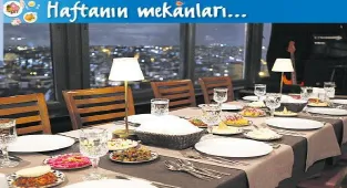 Haftanın mekanları...