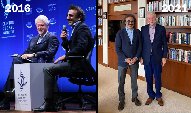 Hamdi Ulukaya ve Bill Clinton Yeniden Birarada