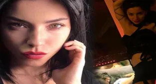 Merve Boluğur'un son paylaşımı olay oldu! Siyahlar içinde iddialı poz