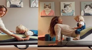 Müge Boz ile Vina'nın spor keyfi