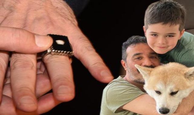 Mustafa Üstündağ oğlunun dişini yüzük yaptırdı!