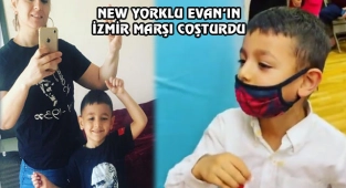 New Yorklu Evan'dan İzmir Marşı