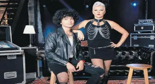 Pamela konuk oldu