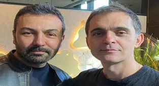 Pedro Alonso ile Saruhan Hünel bir arada