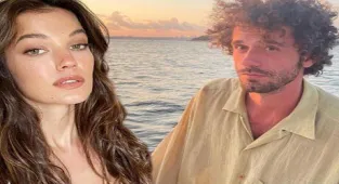Pınar Deniz-Yiğit Kirazcı çiftinden aşk pozu