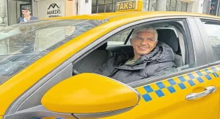 Taksi kullandı
