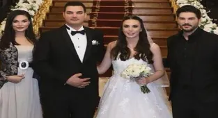 Tolgahan Sayışman'ın kardeşi Nil Sayışman evlendi