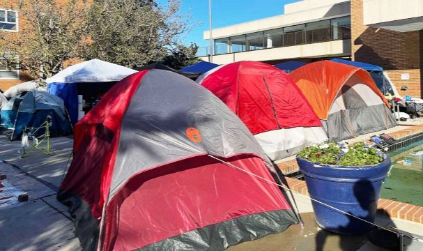 Washington'da Öğrencilerin "Çadırlı" Yurt Protestosu