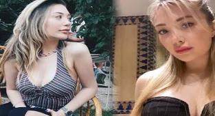 Yasmin Erbil'den 'aşık' pozu