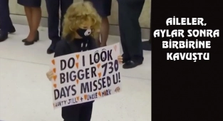 ABD'de Duygu Dolu Kavuşma Anları