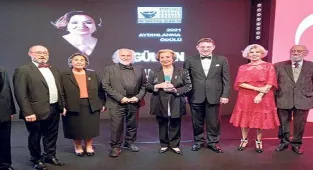‘Aydınlanma Ödülü’ Tuncer’in
