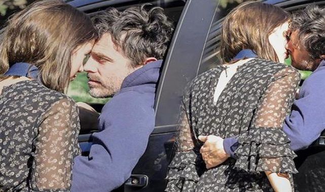 Casey Affleck ile Caylee Cowan sokak ortasında aşka geldi