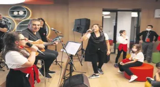Çocuklarla söylediler