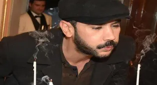 Dizi setinde sürpriz kutlama
