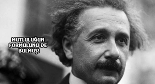 Einstein Mutluluğun Formülünü Yazıp Otele Vermiş