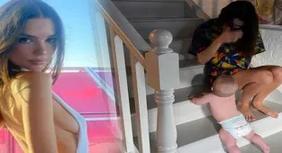 Emily Ratajkowski: Bana sarılmak için merdivenleri tırmanıyor