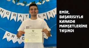 Gaziantep'li Emir'in Kanada'daki Başarısı