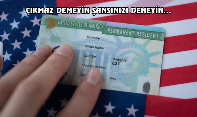 Green Card Başvurularında Son Gün!!!