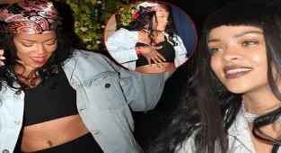 Haberler: İstanbul’da 'sahte' Rihanna heyecanı! Fotoğraf için sıraya girdiler