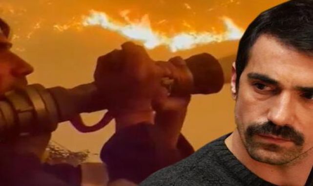 Haberler: Orman yangınında alevlerin içine dalan İbrahim Çelikkol'dan açıklama