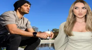 Hadise-Mehmet Dinçerler çiftinden el ele aşk pozu